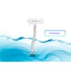 Lazardo - Urinal Inlet Pipe - 24.7 cm - Urinal