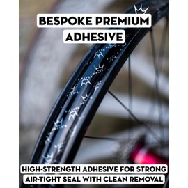 Peaty's Holeshot Tubeless Rim Tape – 10m, High-Strength Adhesive, Puncture Resistant, Air-Tight Seal, Semi-Transparent for MTB, Road, Gravel Bikes – Easy Tubeless Setup, High Tensile Strength - 32mm