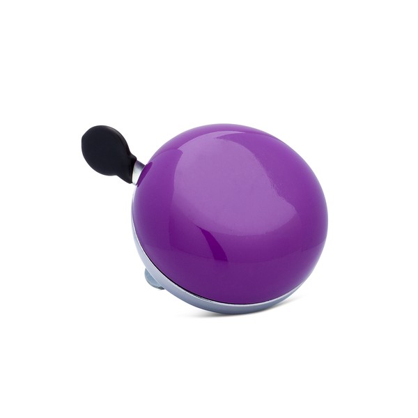 Kickstand Cycleworks Classic Beach Cruiser Ding Dong Bicycle Bell - Purple