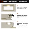 Sun Visor with Light for 2013-2018 Nissan Pathfinder, 2014-2017 Infiniti