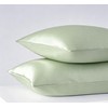 2 Pack Satin Silk Pillow Case Soft Pure Mulberry pillow