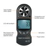 8 in 1 Handheld Digital Anemometer Wind Speed/Temperature/Humidity/Wind Chill/Heat Index/Dew
