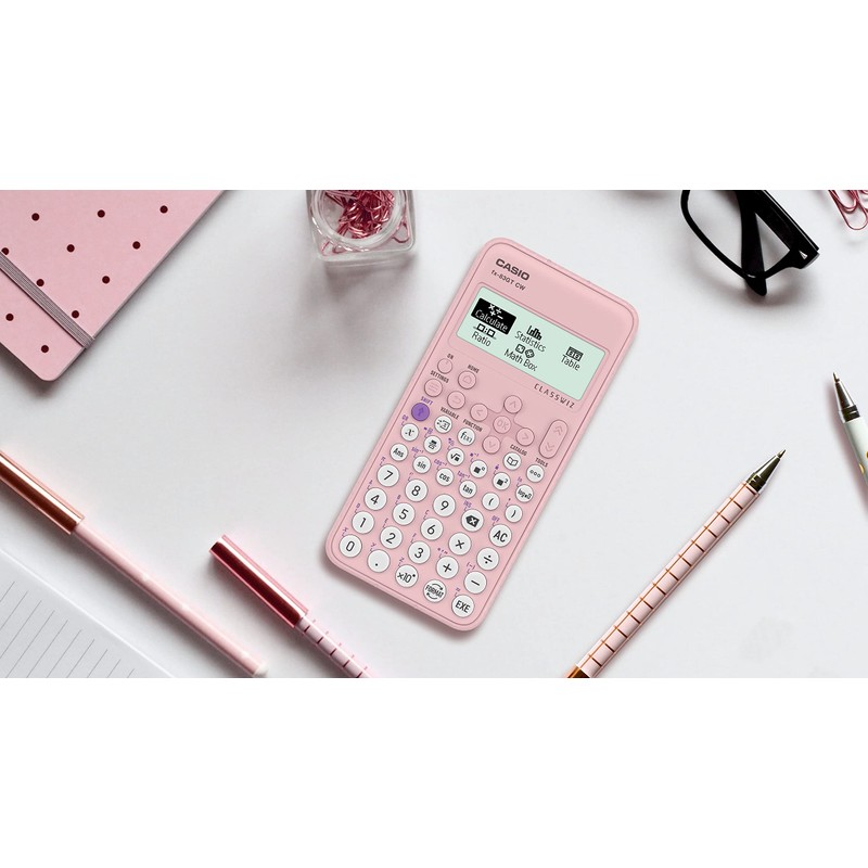 Casio FX-83GTCW Pink Scientific Calculator