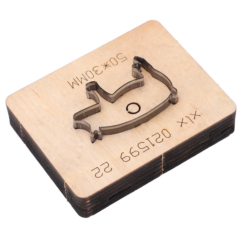 Leather Cutting Die Pig Shape Mould Punch Cutter Craft Tool