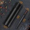 Pepper Grinder, Homnoble Professional Grade Pepper Grinder, Heavy Duty Pepper