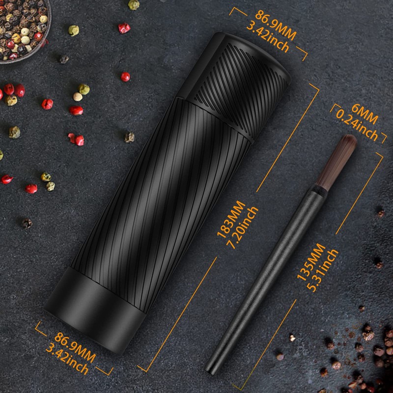 Pepper Grinder, Homnoble Professional Grade Pepper Grinder, Heavy Duty Pepper