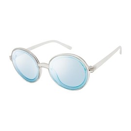 Circus NY by Sam Edelman Women's CC603 Retro Round Sunglasses with UV400 Protection - Trendy Gifts for Her, 57mm