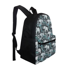 HELLHERO Elephant Backpack for Girls 7-8 9-10 10-15 Kids School Bag Children School Backpacks Teen Schoolbag Elementary Kindergarten Preschool Secondary School Bookbag Travel Daypack