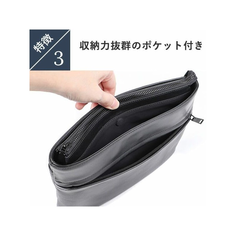 Boosters Shoulder Bag, Genuine Leather, NP Leather, Thin Leather Sacoche,