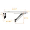 JEACENT Universal AC Brackets Window Air Conditioner Support Bracket Light
