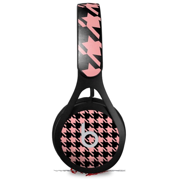 Skin Decal Wrap Works with Beats EP Headphones Houndstooth Pink
