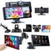 10.26" Touchscreen Wireless IOS CarPlay Android Auto Portable Screen Car
