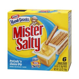 Kraft Handi-Snacks Mister Salty Pretzels 'n Cheese Dip Snack