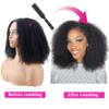 Afro Kinky Curly Human Hair Wigs Upgrade V Part Wigs