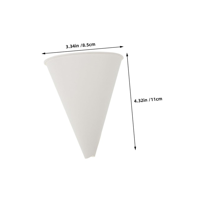 Zerodeko 40pcs Disposable Oil Funnel for Efficient Oil Changes Spill