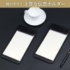 Ticket Holder Leather Slip Clip Slip Binder Luxury Order Binder
