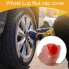 Partuto 20 Stk. Radmutter Bolzen Felgen Reifenmutter Schrauben Staubschutzkappe Abdeckung