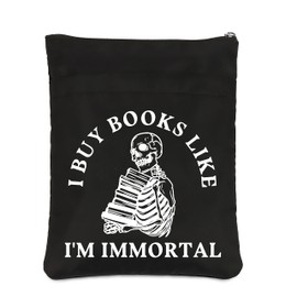 BDPWSS Dark Romance Reader Gifts I Buy Books Like I'm Immortal Funny Bookish Gift for Reader Teacher Librarian Booktok Merch (Buy Book Immortal bsblCA)