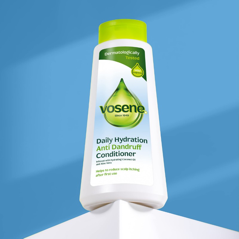 Vosene Daily Anti Dandruff Hydation Conditioner with Coconut Oil and