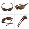 Hyyiyun 3 Pairs Bifocal Sunglasses for Men and Women, Half