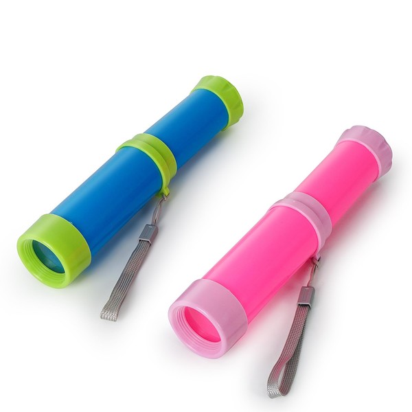 Luwint Pocket Telescope Toy for Kids, 2 Pack Portable Pirate