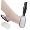Healeved 1pc Stainless Steel Foot Exfoliator Cover for Callus and
