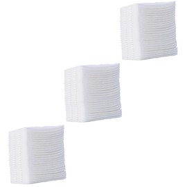 FOMIYES Sets Cotton Makeup Removal Pads Three-layer Non-woven Facial Puff Double-sided Tips White for Random