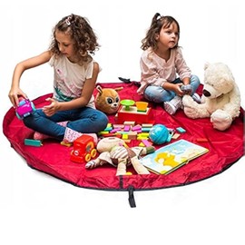 Children's Play Mat - Play Mat Children - Mat - Storage Bag XXL - Children's Bag - Play Mat Foldable - Toy Storage for Children - Toy Organiser - Children's Mat - Storage Bag