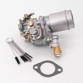 KIPA Carburetor fit for Jeep Willys 134 CI L-Head Engine Replace 1941-1945 MB 1941-45 GPW 1945-49 CJ2A 48-53 CJ3A 50-52 M38 1 Barrel # 17701.01 923806 With Gasket Durable