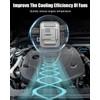 TIKSCIENCE Cooling Fan Control Module Fit for Ford Edge FLEX