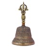 IBA Indianbeautifulart Religious Tibetan Buddhism Antique Brass Bell Handmade Vajra