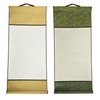 Lunari Wall Scroll, Set of 2, Plain, White Background with
