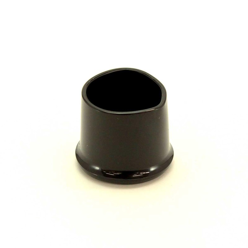 Wake Sangyo GK-014 Chair Cap, Round Shape, Black, 1.3 inches