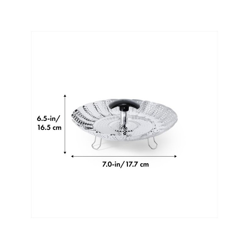 OXO Good Grips Stainless Steel Steamer With Extendable Handle