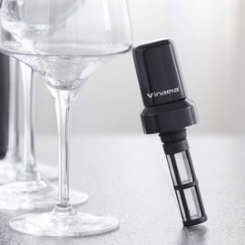 Filter-Wise | Package Solution Combining Sediment Filter, Wine Pourer, Stopper | VINAERA Professional