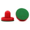 4 Pcs Air Hockey Pushers with 8 Pcs Pucks -
