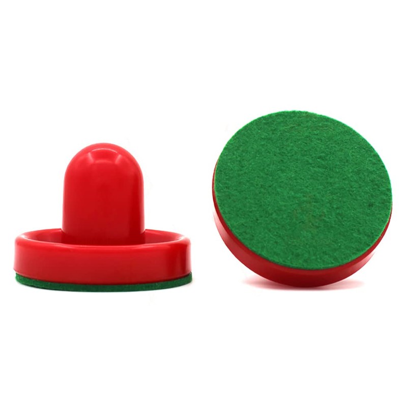 4 Pcs Air Hockey Pushers with 8 Pcs Pucks -