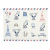 Marimo Craft SPZ-3502 Cafe Chef Snoopy Polyester Placemat