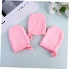 Juego De 3 Guantes Desmaquillantes Guantes De Limpieza Facial Almohadillas