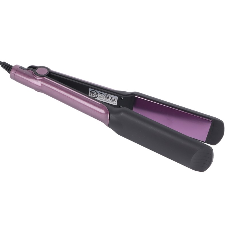 Hair Straightening Flat Iron Frizz Control Ceramics Adjustable Fast Heating