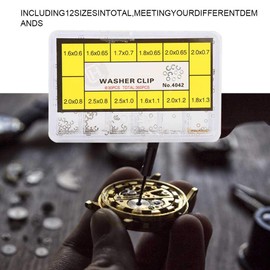 Watch Push Button, Washer Clip Calendar Disc Watch Repair Tool Accessories