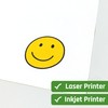 30 Sheets, Printable White Sticker Paper, Laser/Inkjet Printing - Matte,