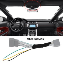 The Lord of the Tools Car Overhead Console Dashcam Dash Harness EWL760 Compatible with Land Rover Range Rover Evoque