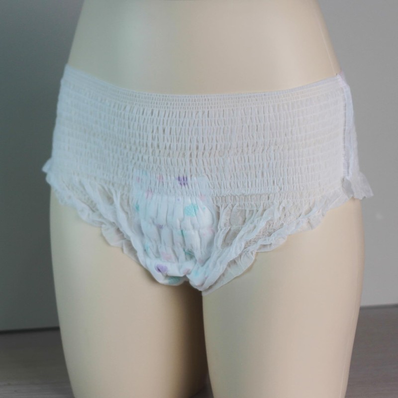 Kinzino Disposable Period Underwear for Women Overnight Cotton Period Panties