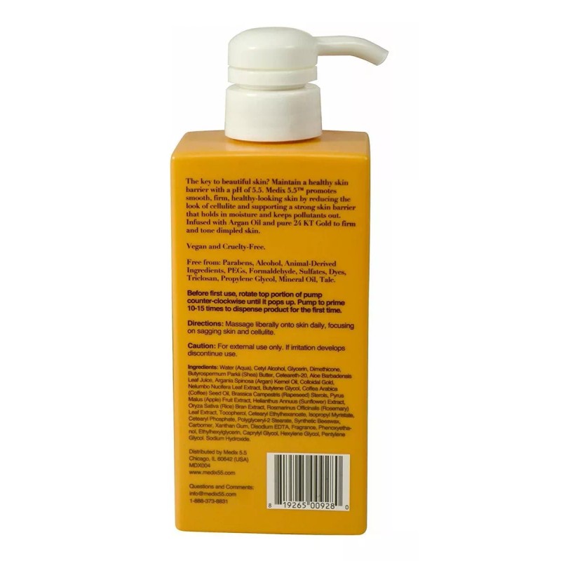 Medix 5.5 Aceite De Argán Crema Con Oro 24kt. Anti-flacidez