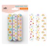 Baby Nail File - Colorful Mini Emery Board Gentle Care