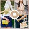 Beebeecraft Purse Chain Strap Golden Metal Bag Replacement Chain Wide