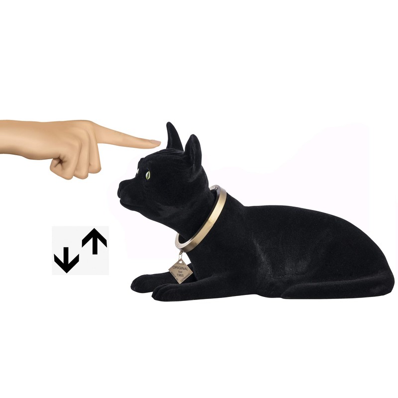 Wackeldackel Rakso Germany Bobblehead Pets (Black Cat, Large)