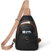 LATMAP 7L Sling Bag for Women Men Crossbody Belt Bag