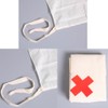 DeaHea 2 Pack Triangular Bandages with Cross Printing First Aid